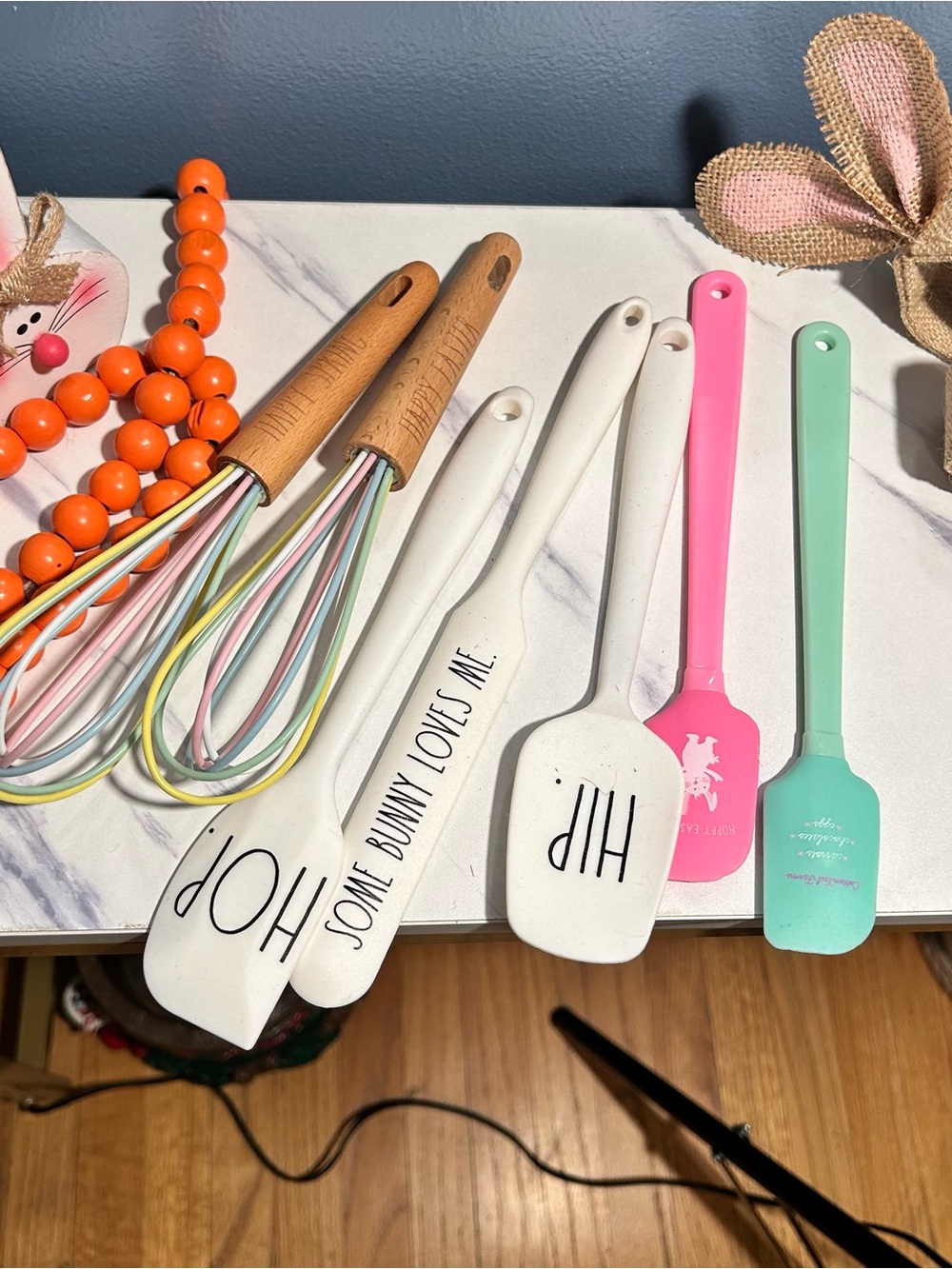 Rae Dunn Hunny Bunny 6 Piece Easter Baking Set